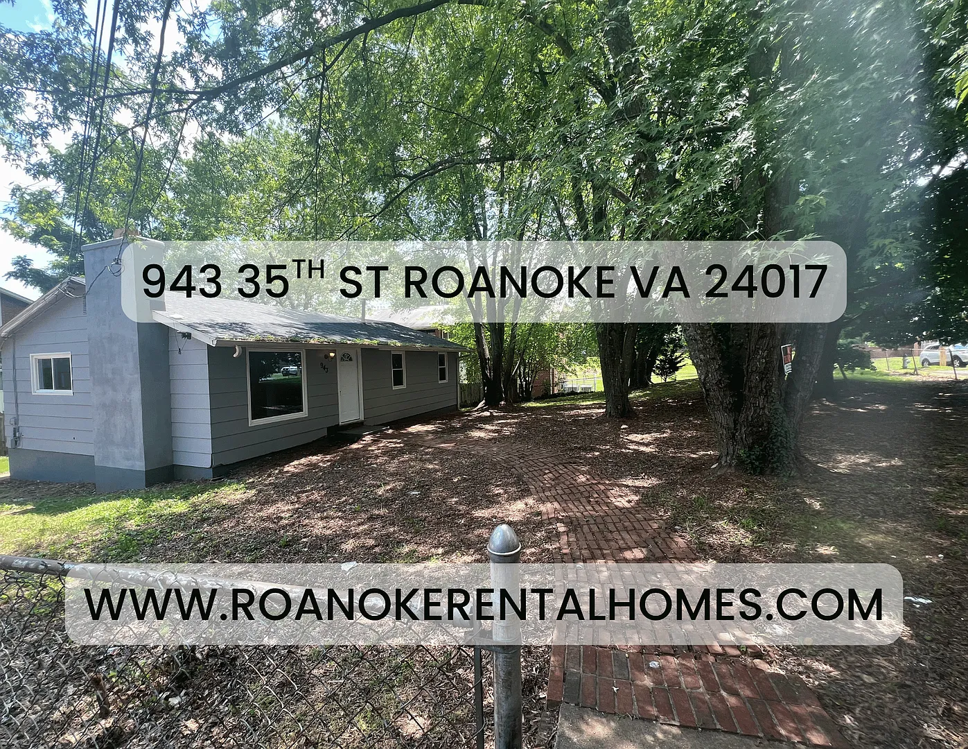 943 35th St Roanoke, VA 24013 3bed/1bath $1295 — Photo 1