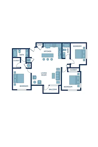 Floor plan C1