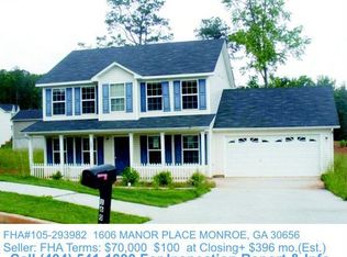 1606 Manor Pl, Monroe, GA 30656