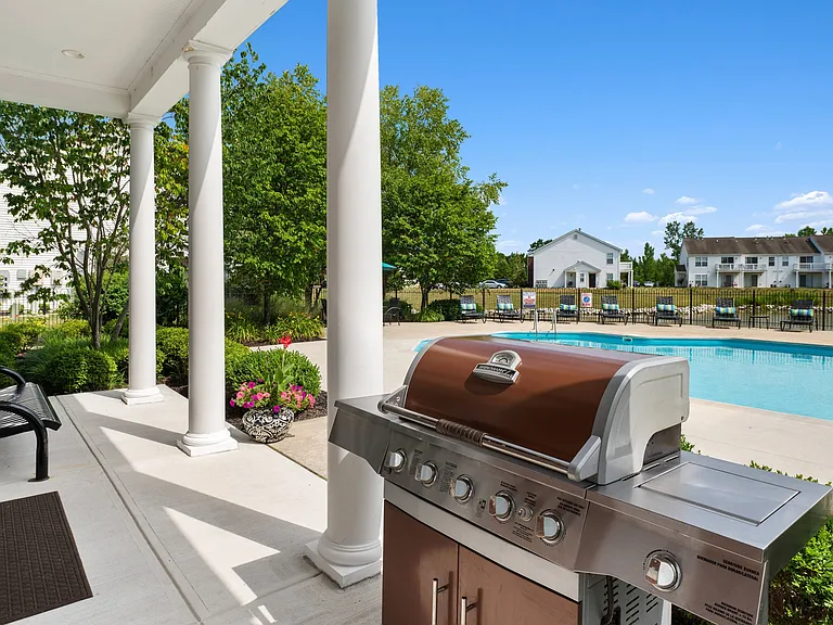 Poolside BBQ Grill