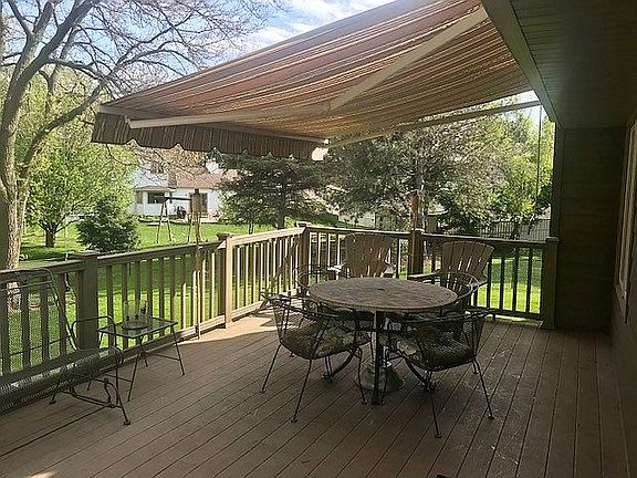 Composite deck / awning