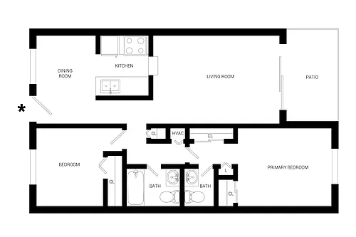 Floor plan Palmetto