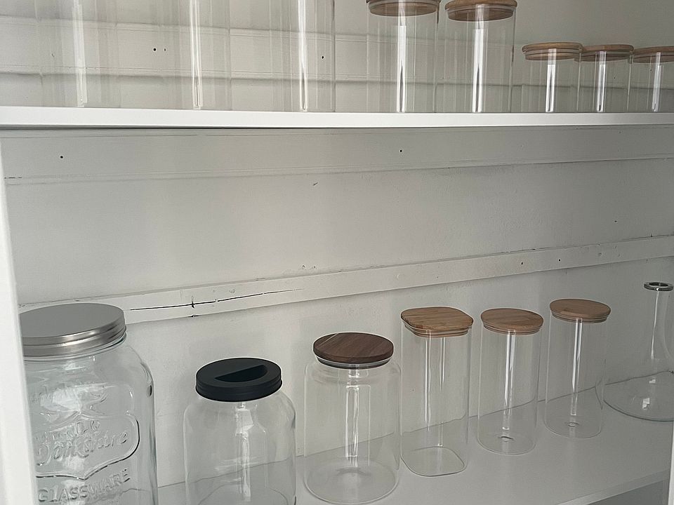 Pantry area in the kitchen