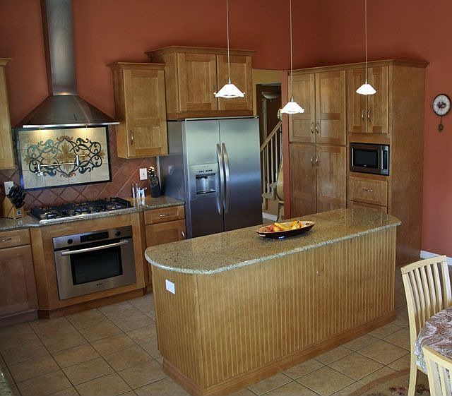 maple cabinetry, pantry