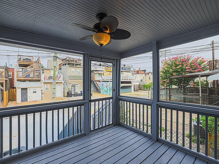 enclosed patio