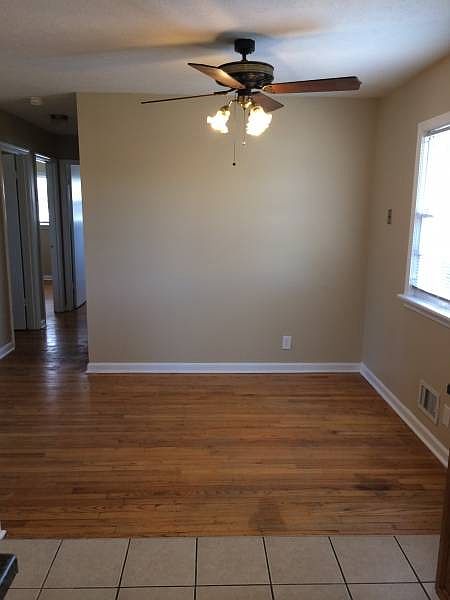 Dining area that is open to th