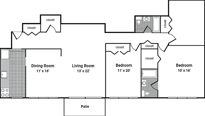 3 Bedroom | 2 Bedroom 3 Bedroom | 2 Bedroom