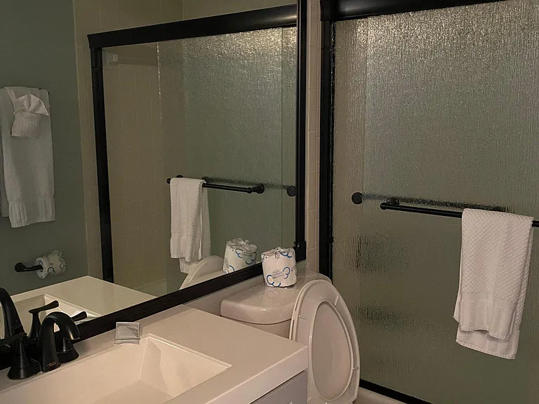 Updated guest bathroom