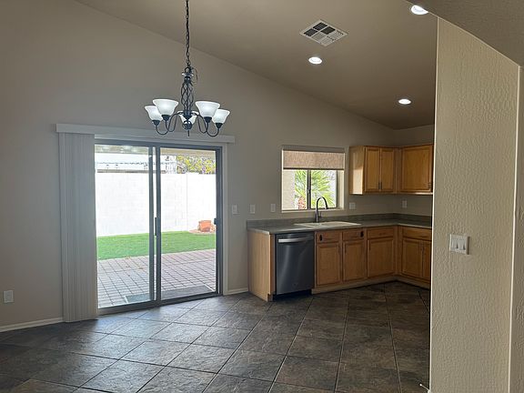 Dining Room to Kitchen, Slider to back Patio