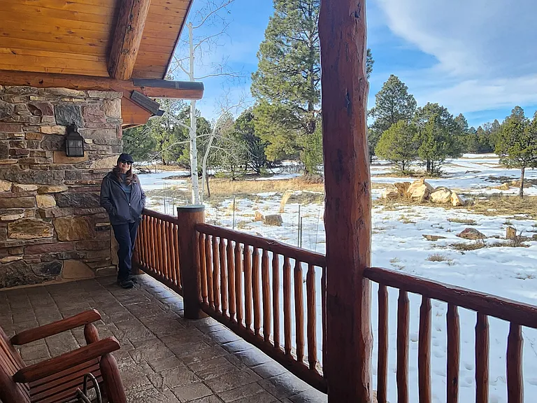 View from front porch