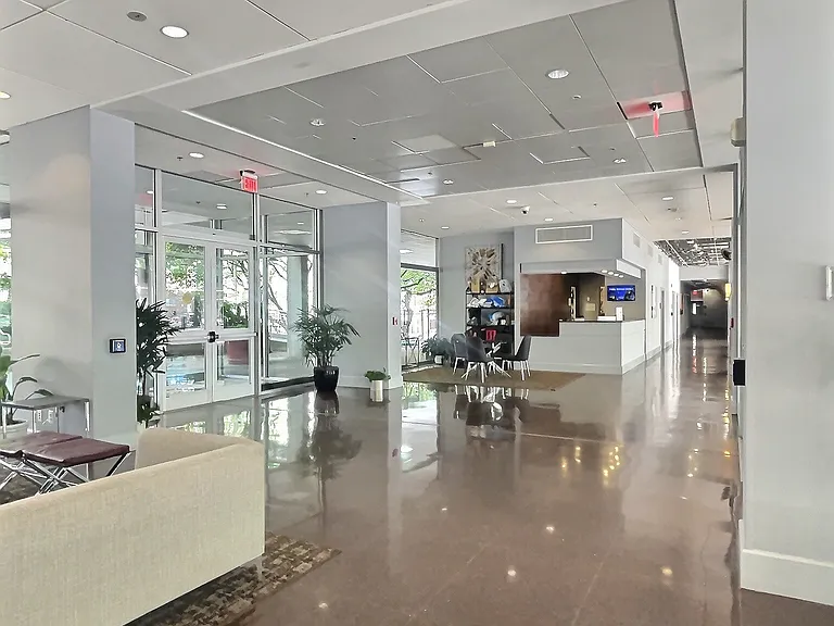 Concierge area for packages & resident services