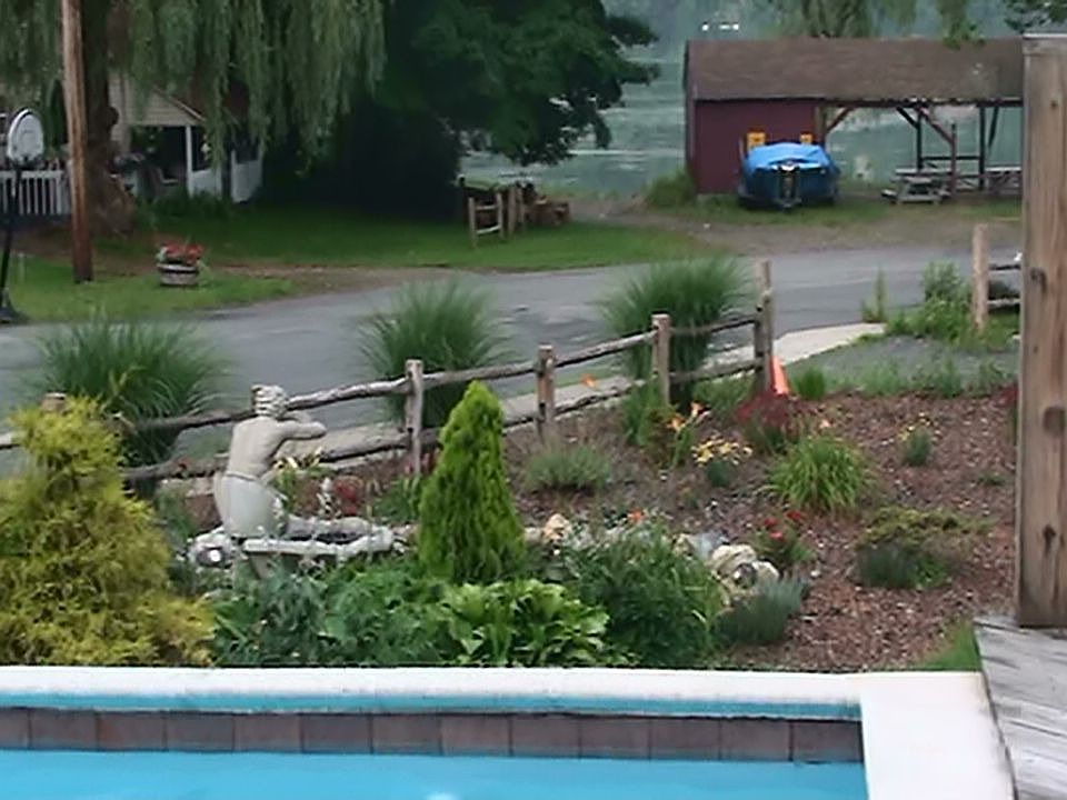 20x40 pool/view of perennial garden/lake 
