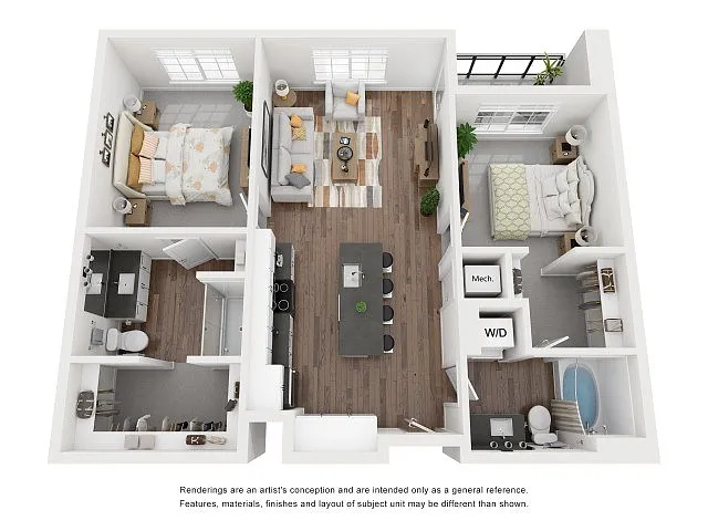 Floor plan The Tregenza