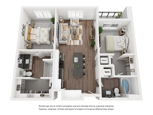 Floor plan The Tregenza