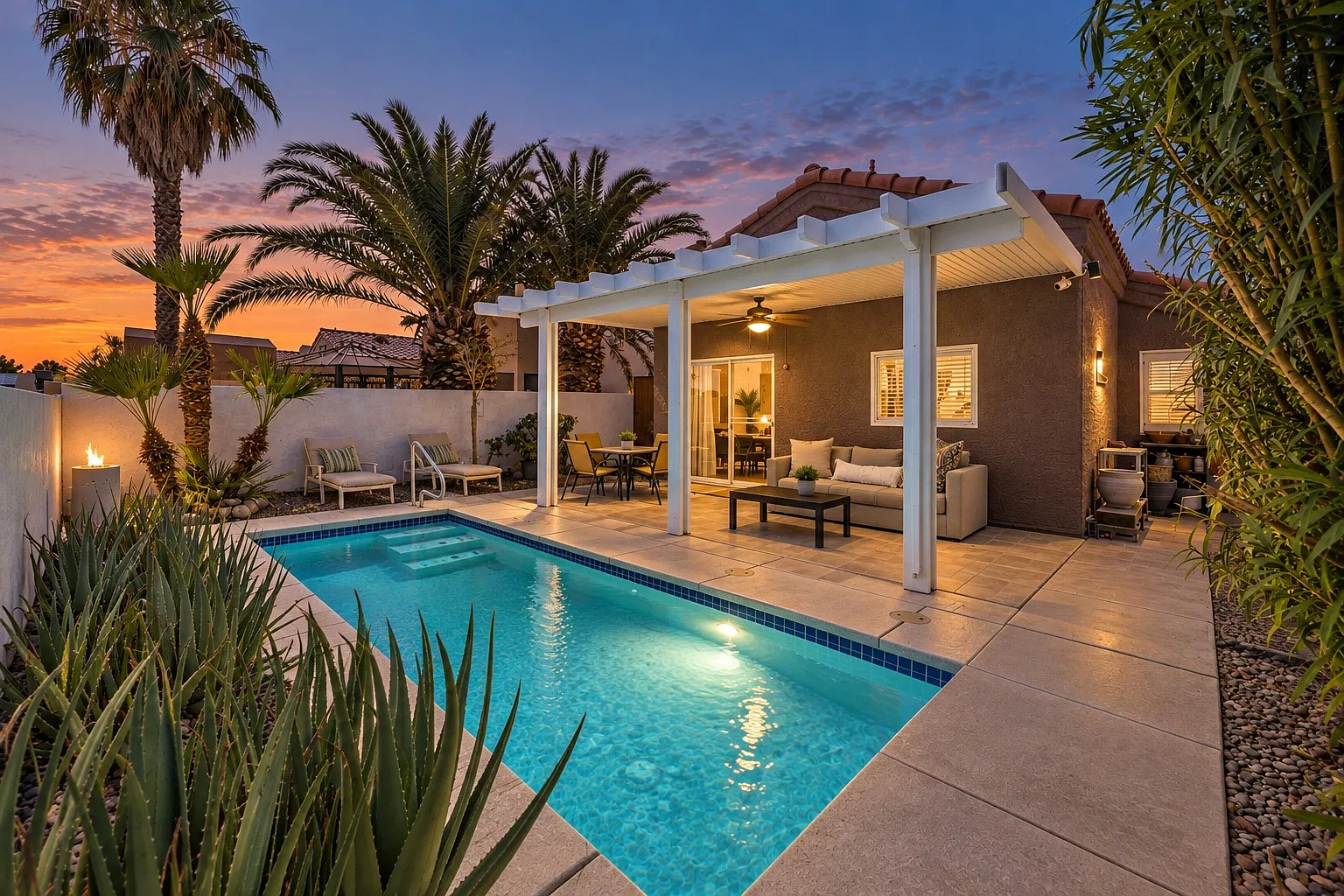 Bookbinder | Cozy 2BR Vegas Pool Retreat — Photo 1