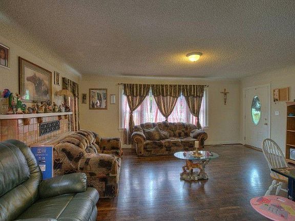 Living room on the main level