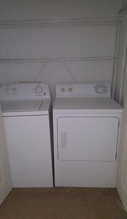 Washer and Dryer Included!