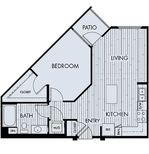 Floor plan Reata Plan 1A