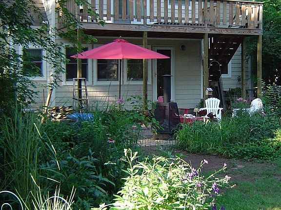 Back view of home.