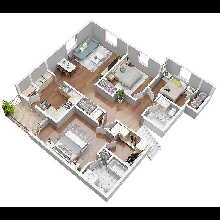 Floor plan C2