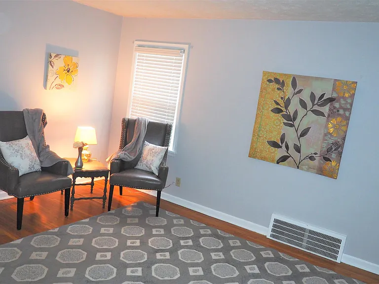 Living room from staircase