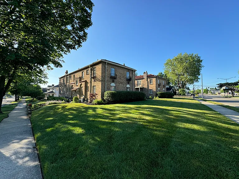 Exterior from corner of Far Hills and Monterey Ave.