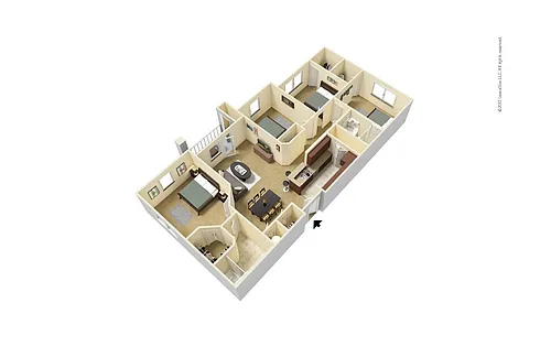 Floor plan The Arthur