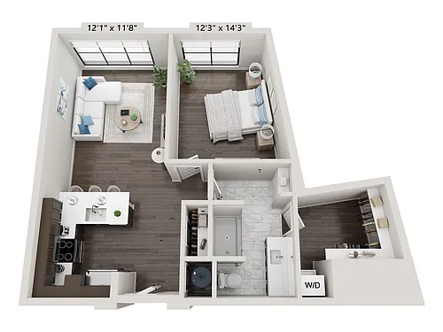 Floor plan Thayer