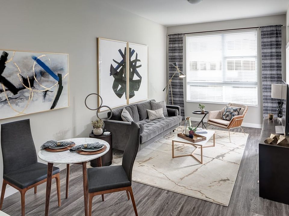 modern living spaces at Griffis Cherry Creek North in Denver
