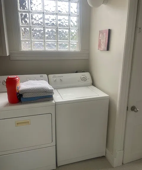Fully equipped Laundry room within Living Quarters.