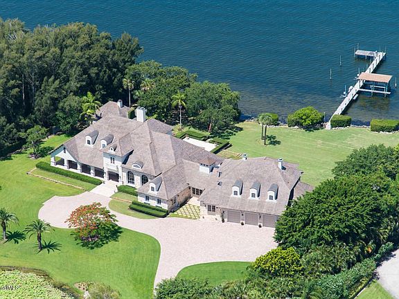 Aerial Front View Main Home