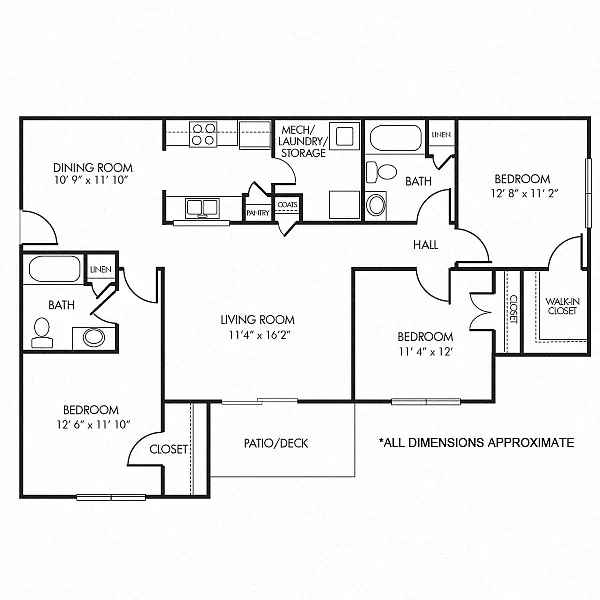 Floor plan The Lexington