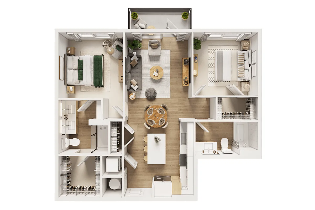 Floor plan B2