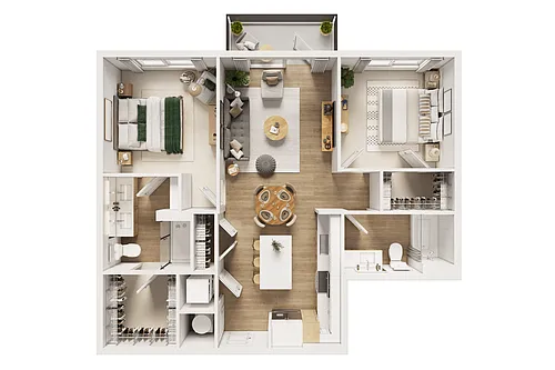 Floor plan B2