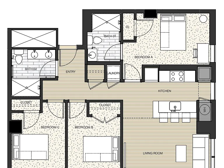 The Nest at 1324 | Temple Off-Campus Housing — Photo 31