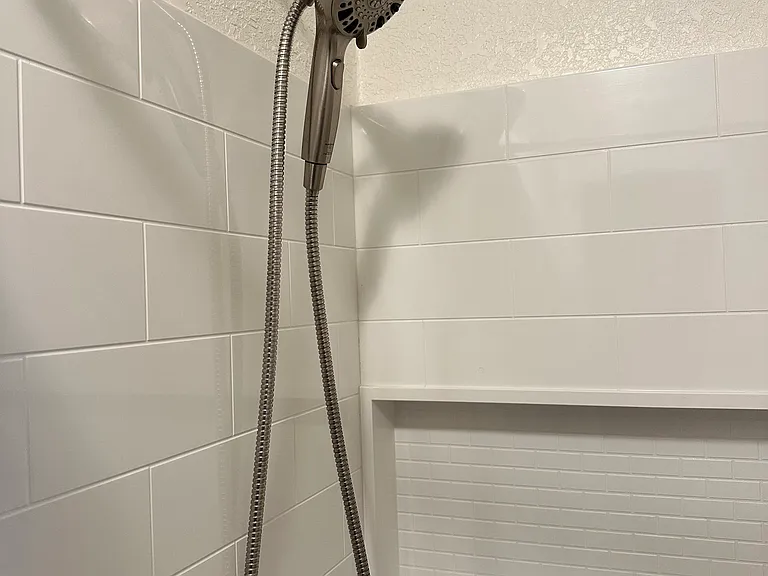 Master bath showerhead