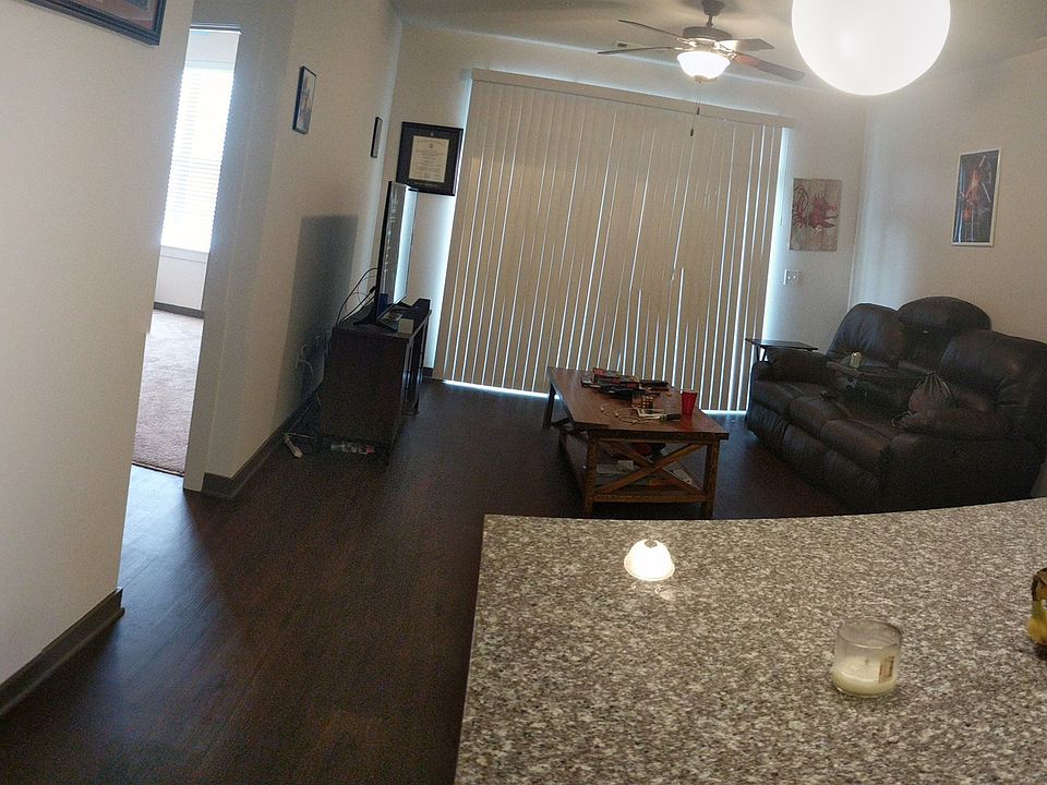 Panorama of Living Area/Kitchen