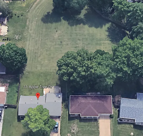 Backyard with access to common area