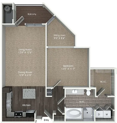 Floor plan A1EP