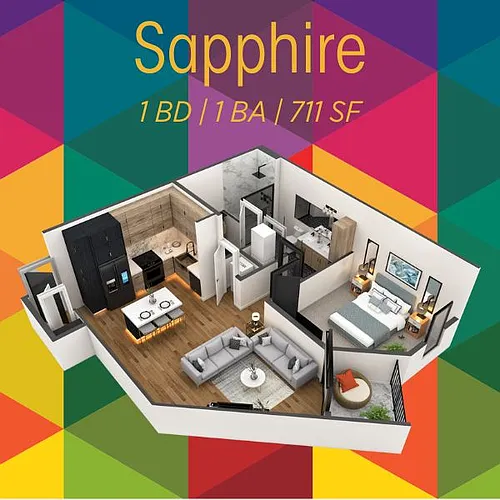 Floor plan Sapphire