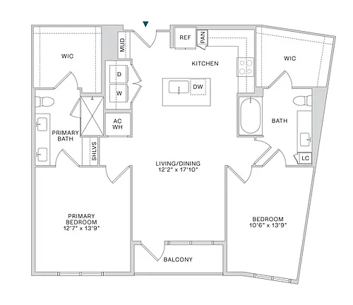 Floor plan B2