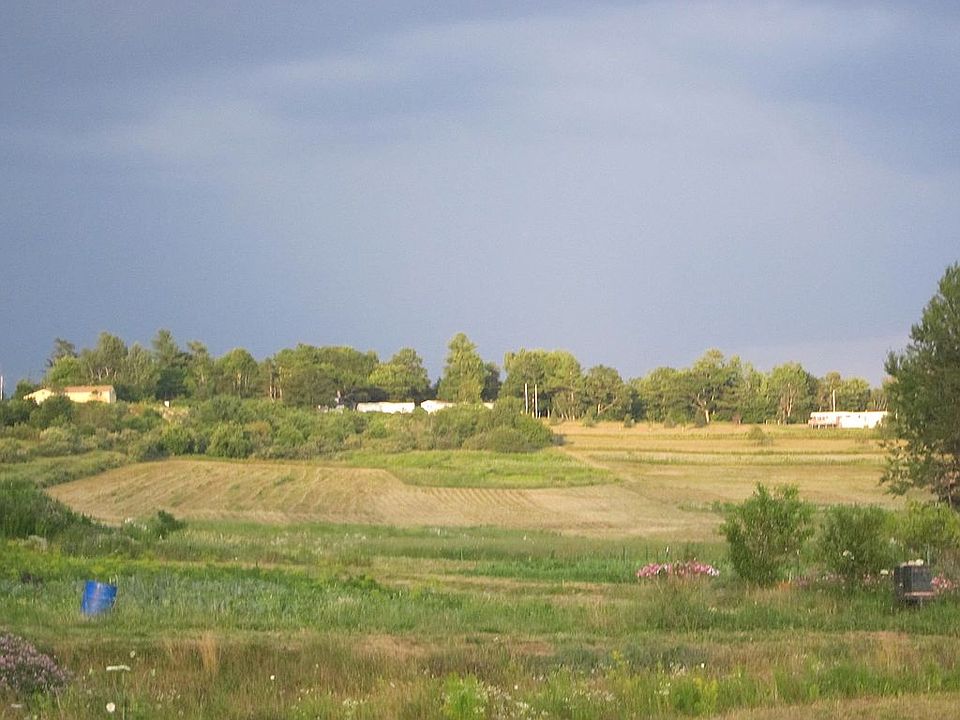 View of the fields