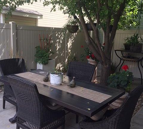 Furnished Patio for use.