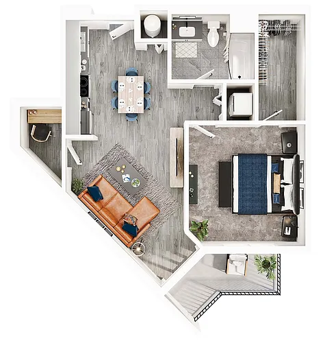 Floor plan A16