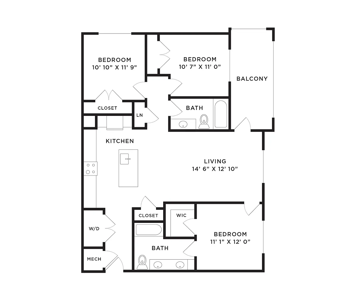 Floor plan C1