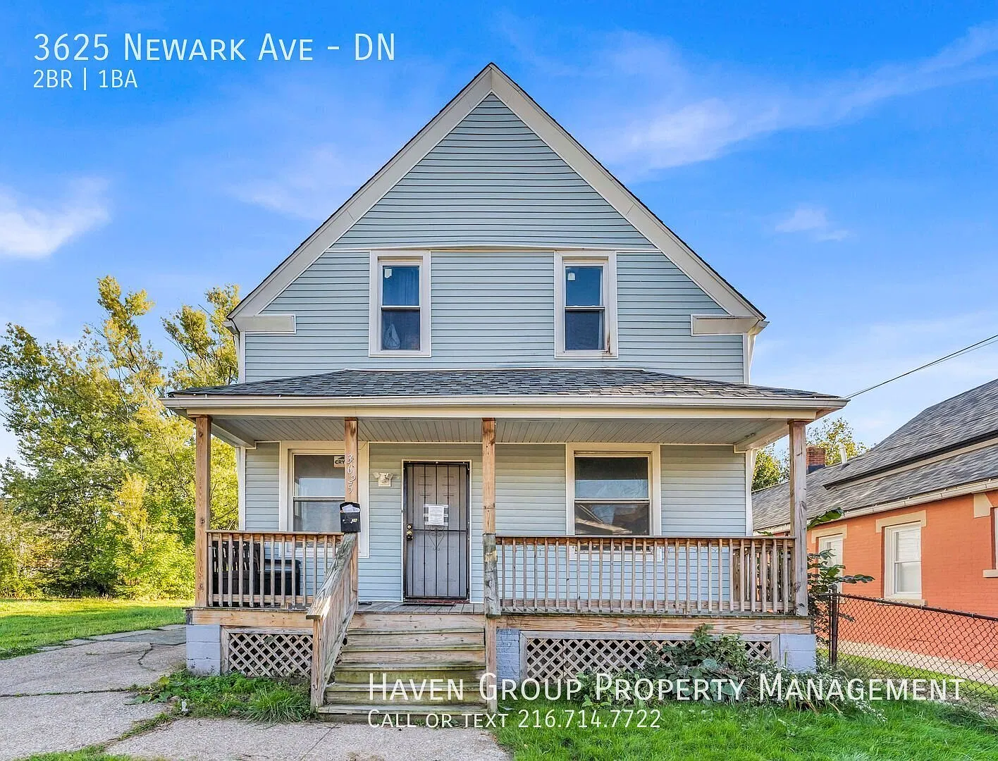 3625 Newark Ave | DN, Cleveland, OH 44109 - Spacious 2-bed 1-bath multi-family home! — Photo 1