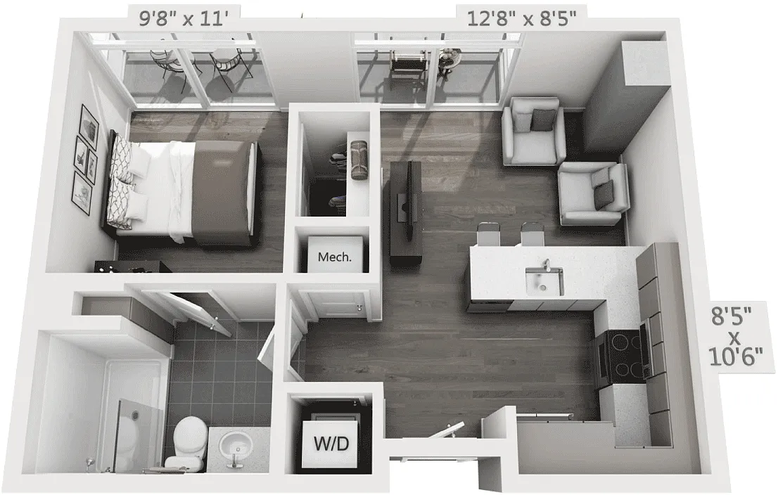 Floor plan A1