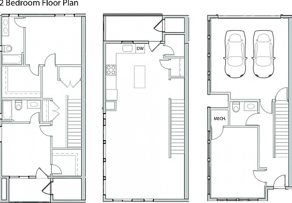 2 Bedroom 2 Bedroom