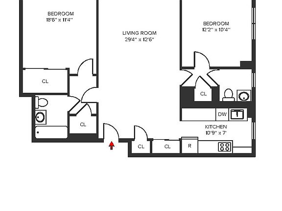 2nd image of 300 Mercer St APT 17M