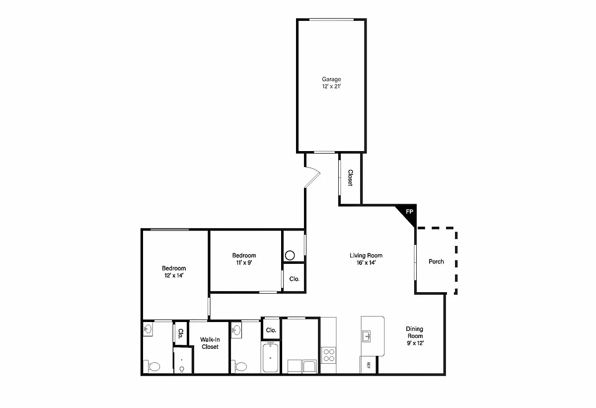 Floor plan B4